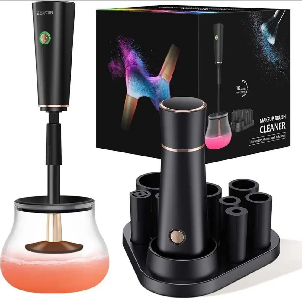 NEW NICARE Electric Makeup Brush Cleaner & Dryer Machine